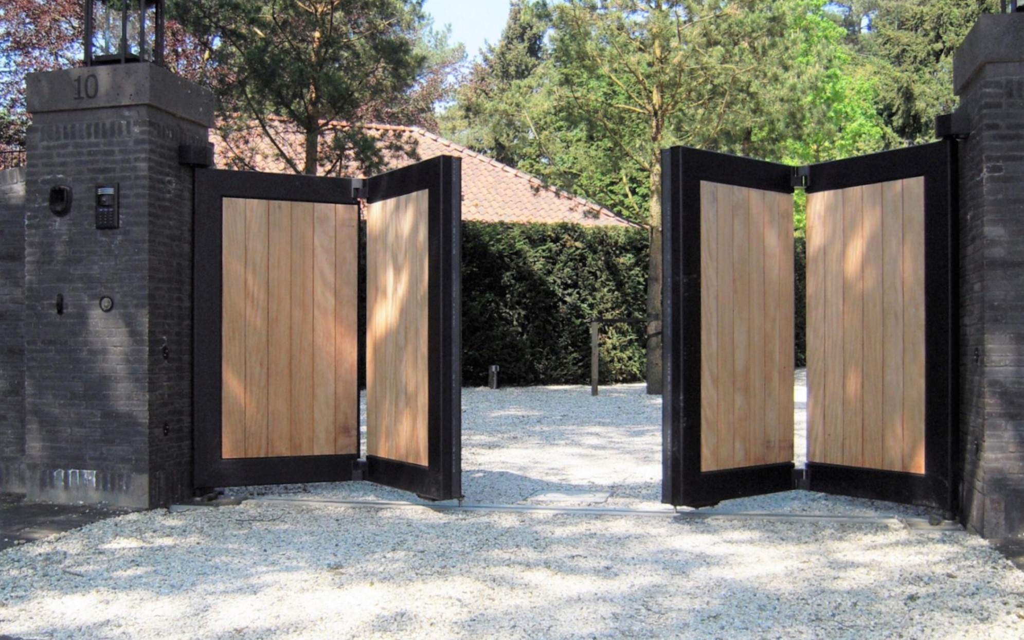 Exclusieve houten hekwerken
