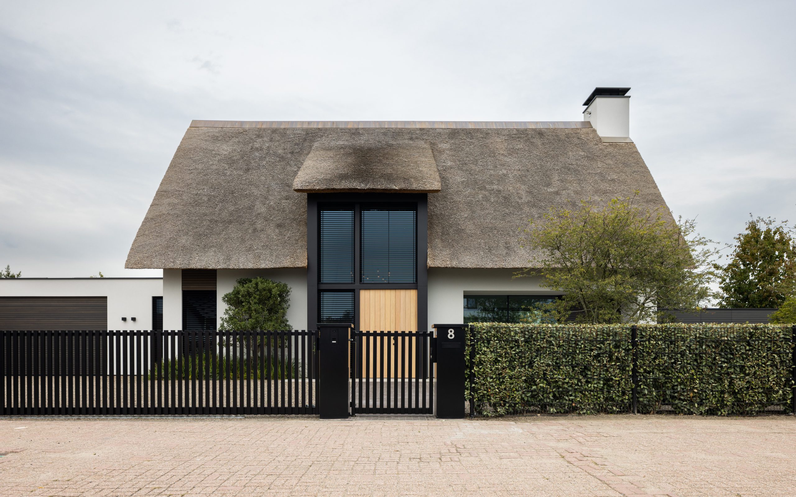 Landelijke poort van DJS Hekwerken
